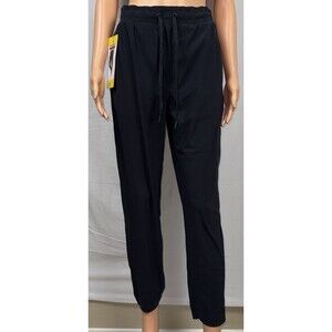 Kirkland Signature Womens Small Black Quick-Dry Athletic Active Jogger Pants New